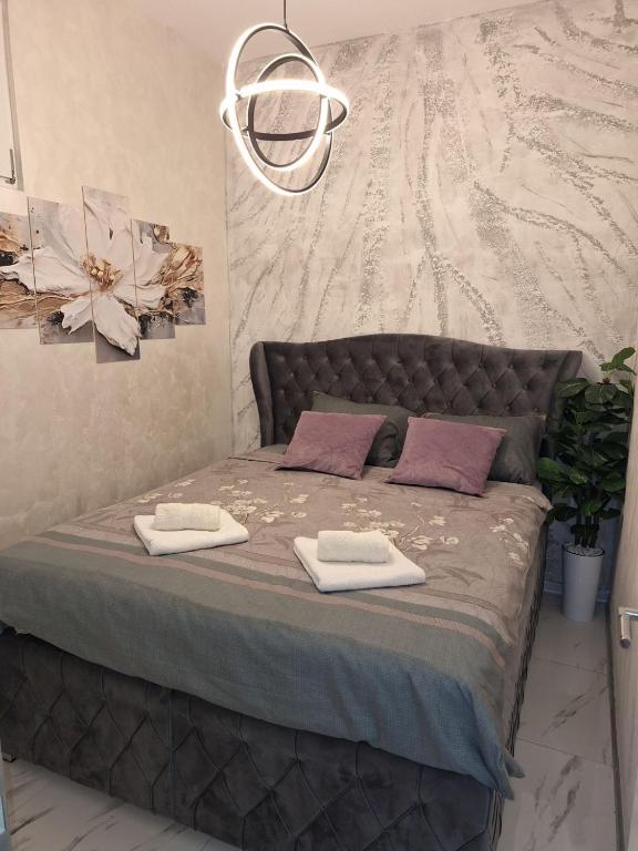 Postel nebo postele na pokoji v ubytování Elegant Lux