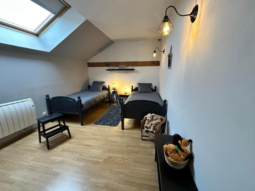 Posezení v ubytování Gîte Cosy Green
