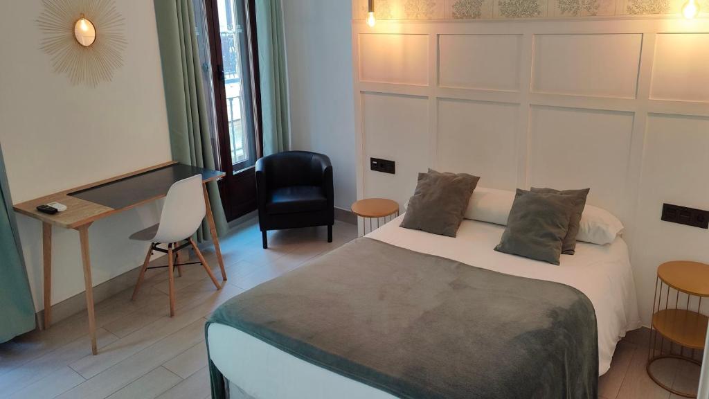 Postel nebo postele na pokoji v ubytování Hotel Cedran
