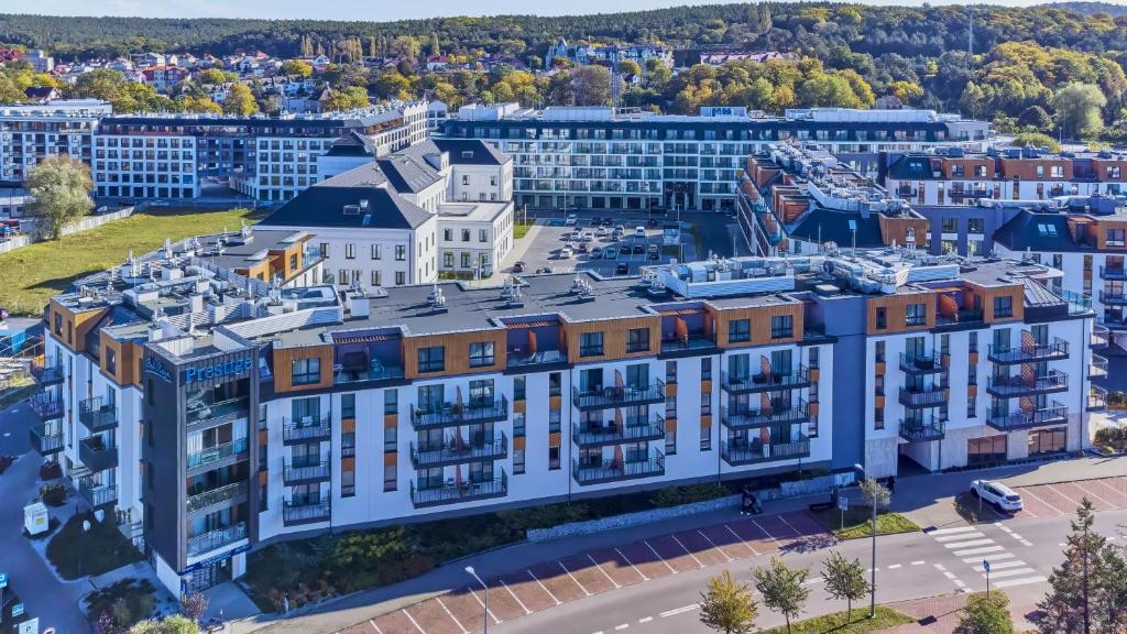 Výhľad na mesto Międzyzdroje alebo výhľad na mesto priamo z apartmánu