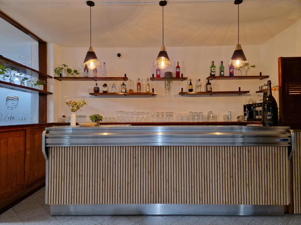 Lounge nebo bar v ubytování Hotel Mistral