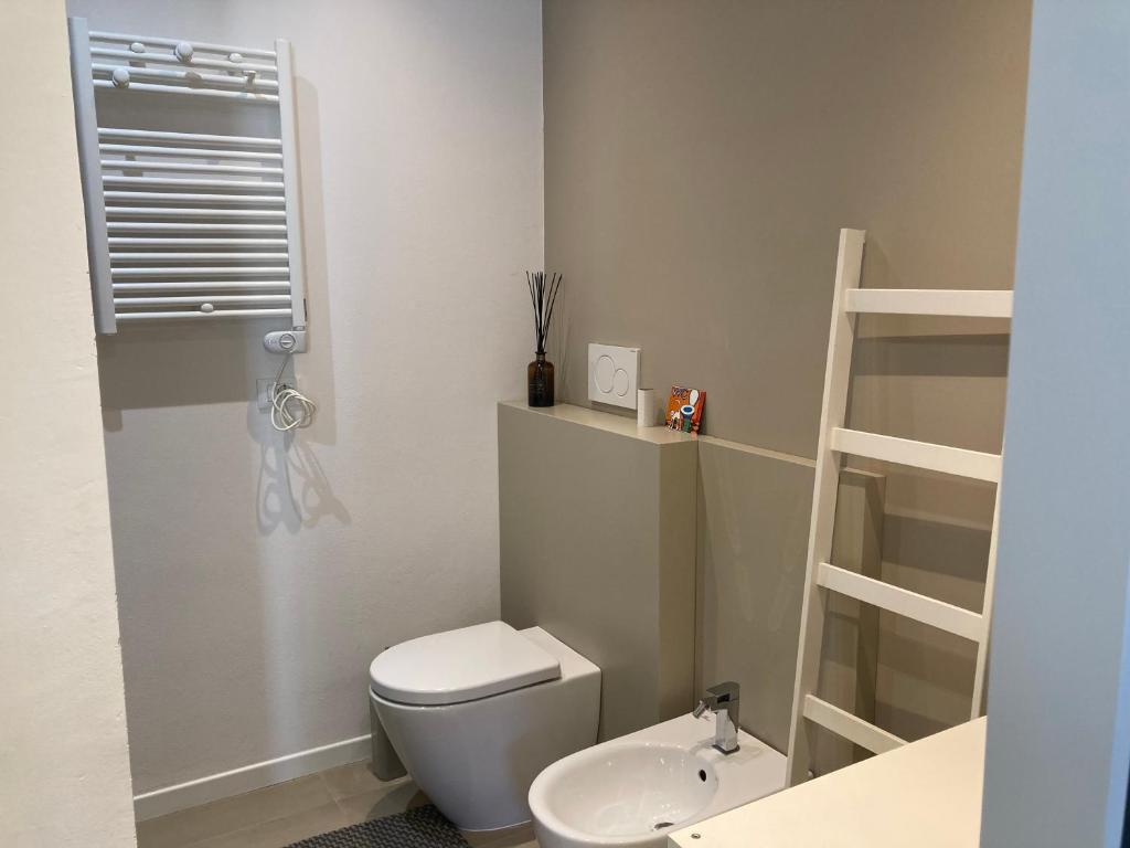 Koupelna v ubytování B&B Gardenia