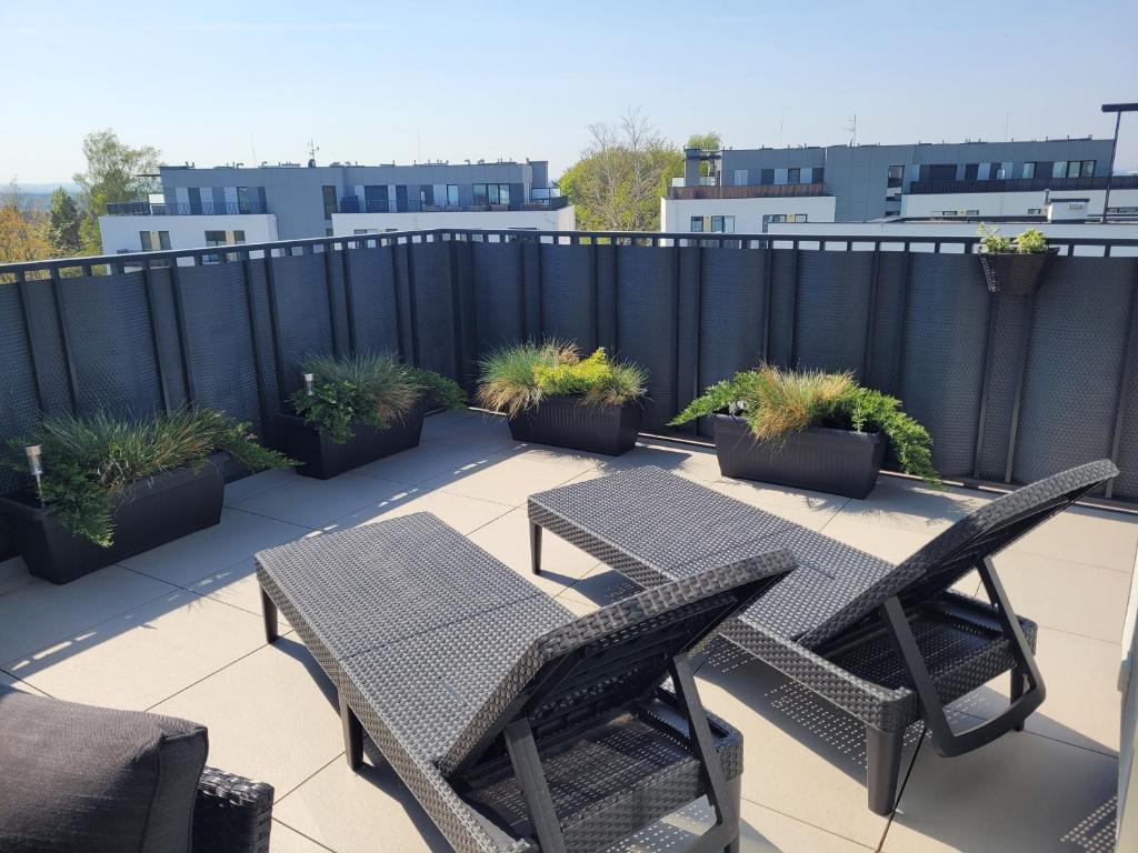 Apartament w Słonecznej Dolinie Jastrzębia Góra - One-Bedroom Apartment