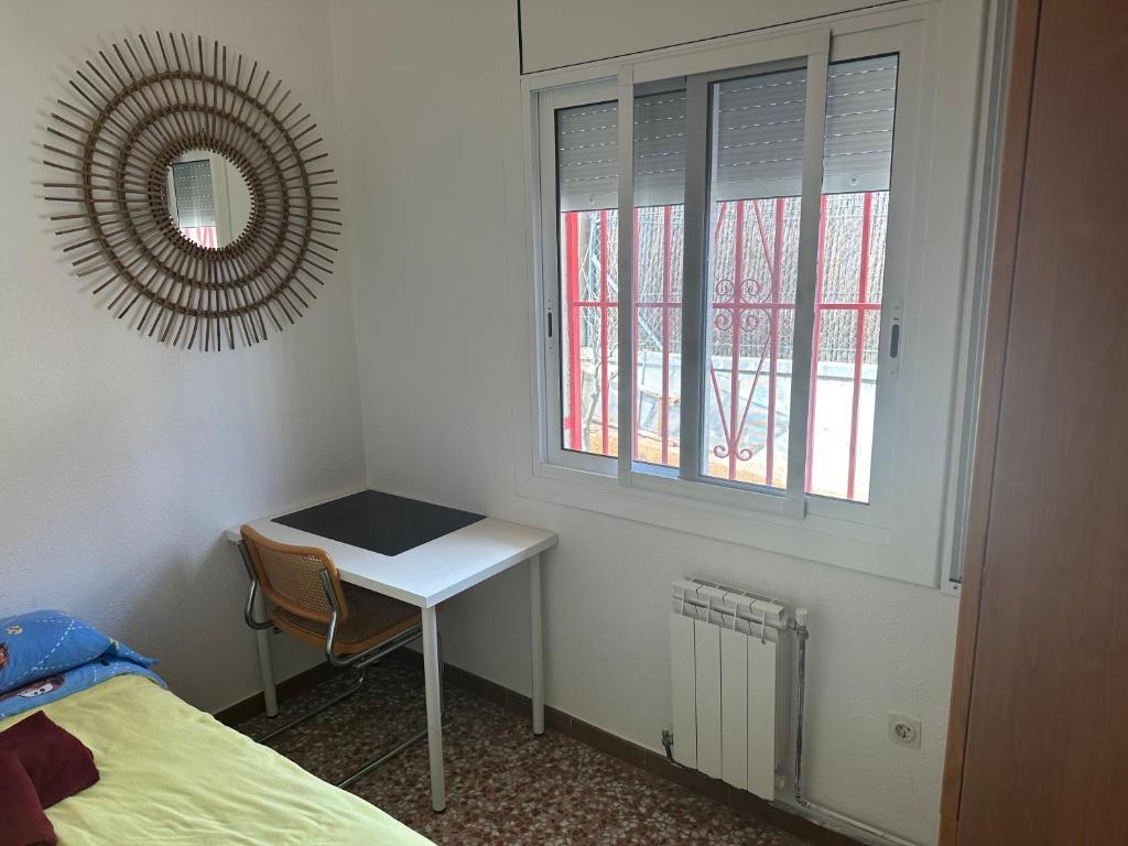 Postel nebo postele na pokoji v ubytování Apartamento Mallorca Piso de arriba