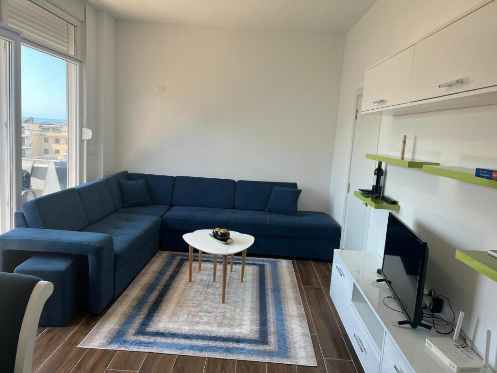 Istumisnurk majutusasutuses Djonis Apartment