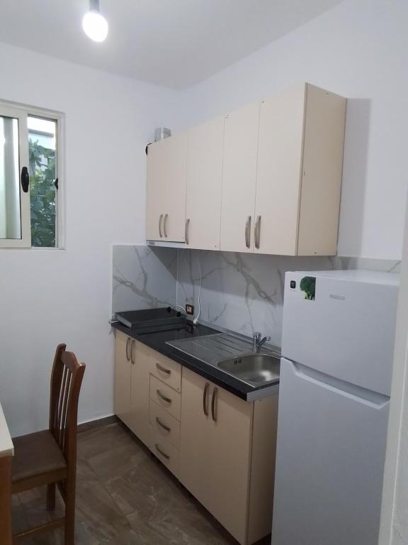 Kuchyň nebo kuchyňský kout v ubytování Star Room's