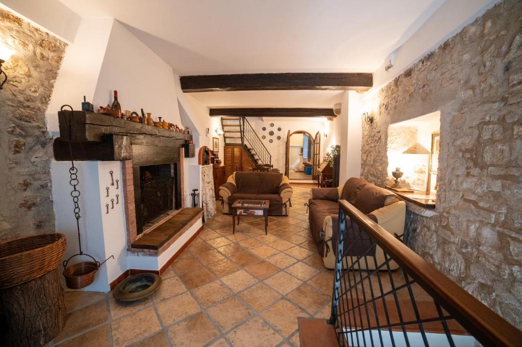 Χώρος καθιστικού στο MAISON AL BACIO