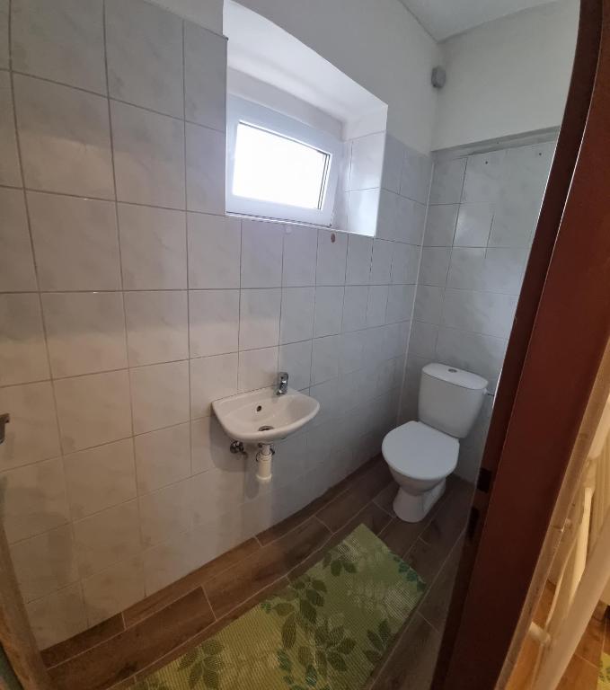 Koupelna v ubytování Apartmány Vinařství Klučov