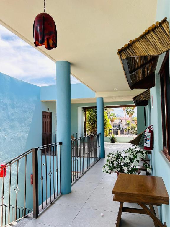 Balkón nebo terasa v ubytování Rosarito Hotel