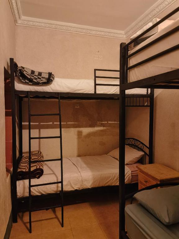 Postel nebo postele na pokoji v ubytování Medina Oasis Hostel