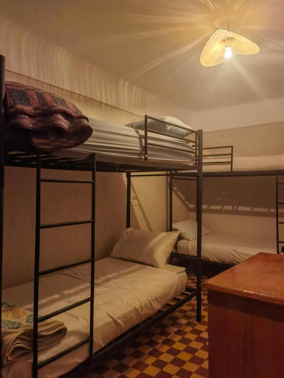 Postel nebo postele na pokoji v ubytování Medina Oasis Hostel