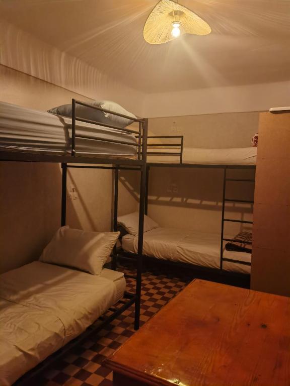 Postel nebo postele na pokoji v ubytování Medina Oasis Hostel