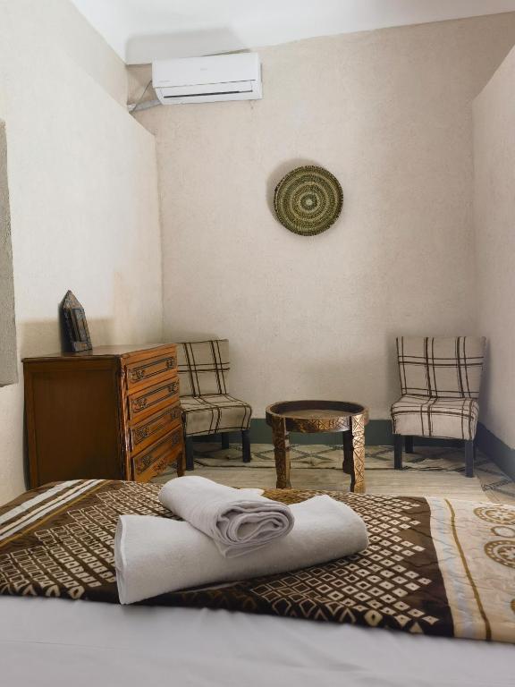Postel nebo postele na pokoji v ubytování Medina Oasis Hostel