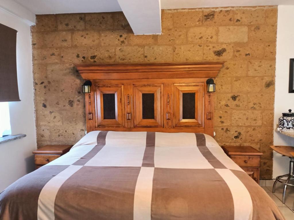 Postel nebo postele na pokoji v ubytování Rancho Labradores