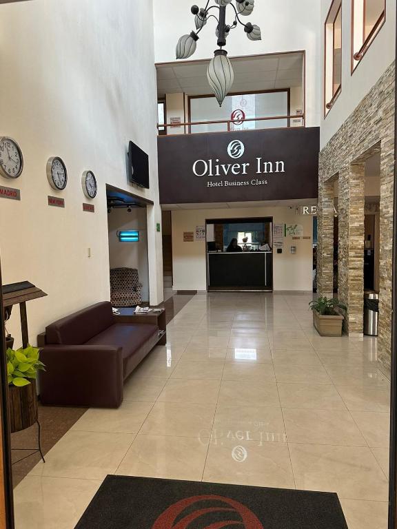 Vstupní hala nebo recepce v ubytování Hotel Oliver Inn - Business Class