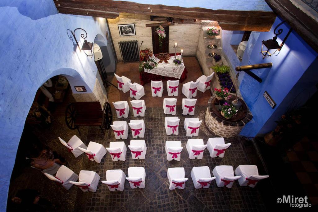 Restaurant o un lloc per menjar a Hospederia Meson de la Dolores