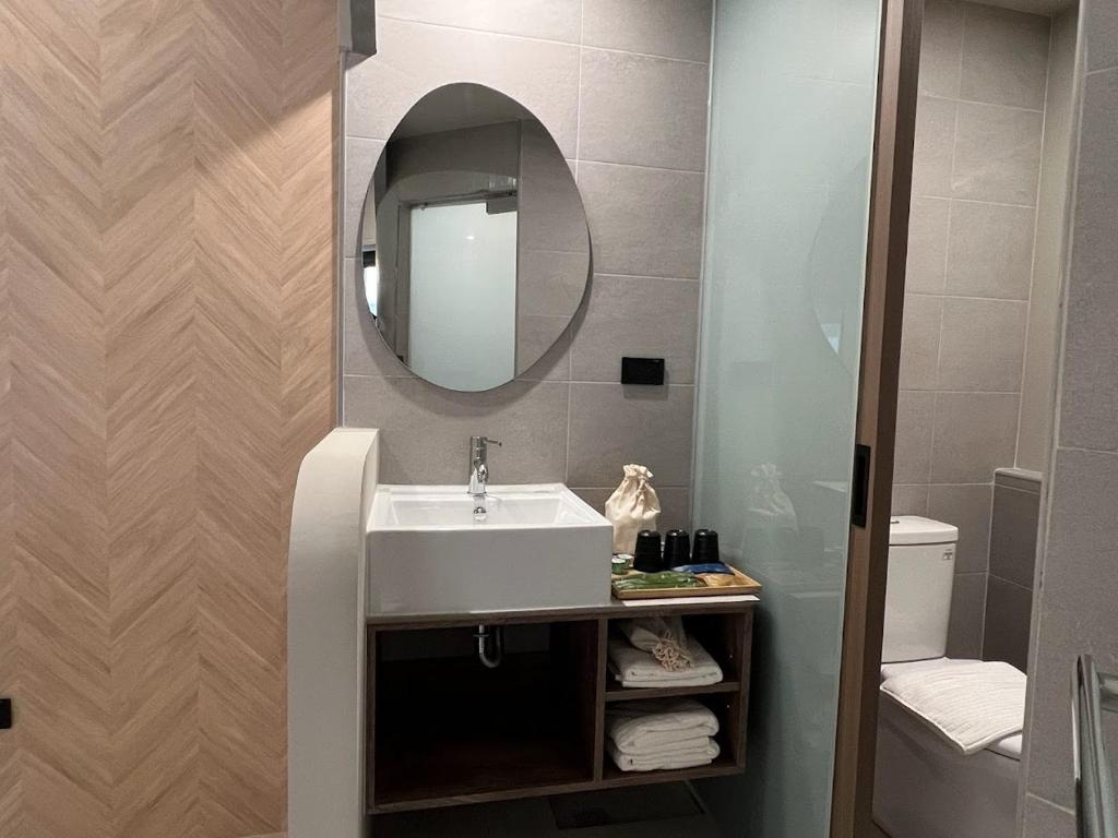 Koupelna v ubytování Yu Tainan BnB