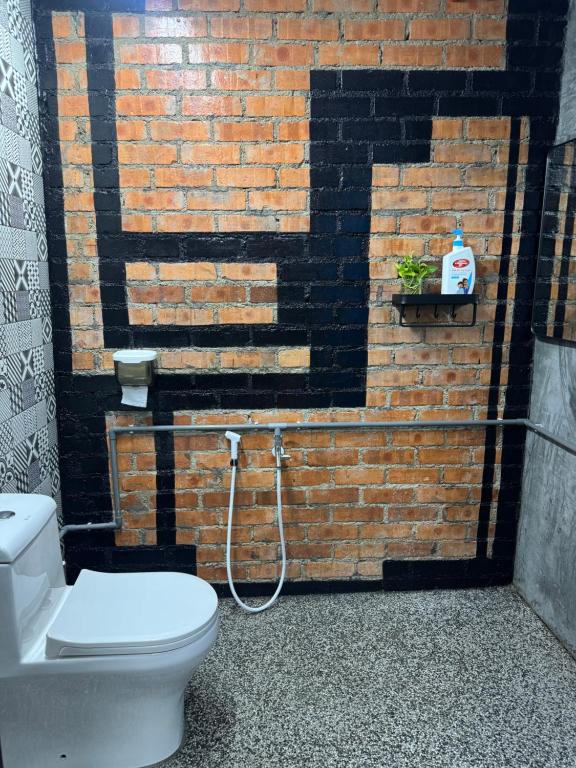 Koupelna v ubytování BabagoT877