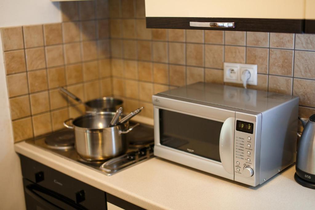 Kuchyňa alebo kuchynka v ubytovaní Apartmán Tále č.309
