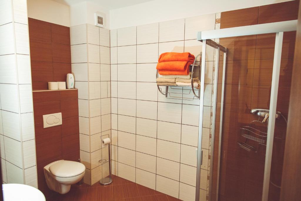 Kúpeľňa v ubytovaní Apartmán Tále č.309