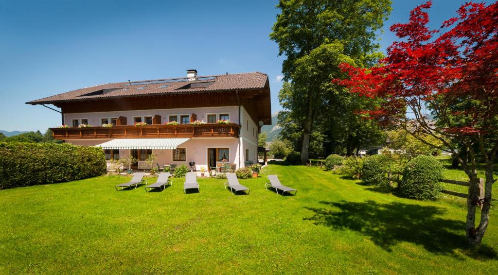 Zahrada ubytování Haus Wolfgangsee