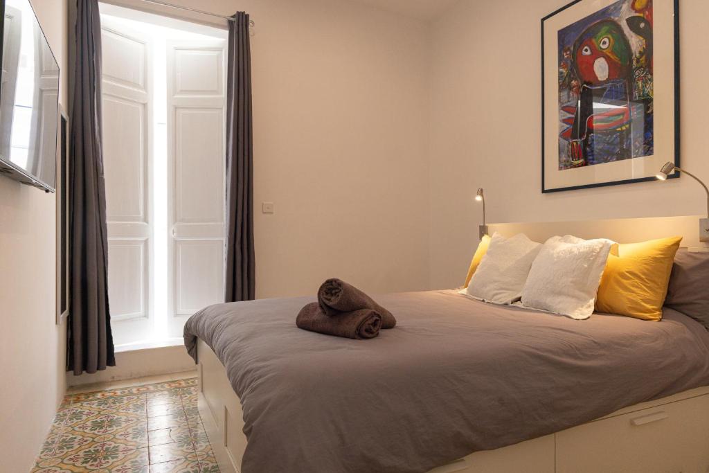 Katil atau katil-katil dalam bilik di Casa Nico