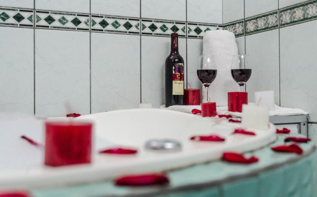 Nápoje v ubytování La Torre Inn