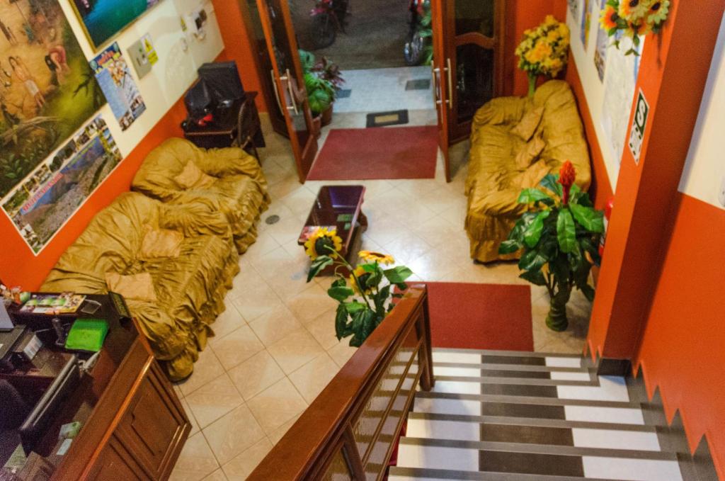 Posezení v ubytování La Torre Inn