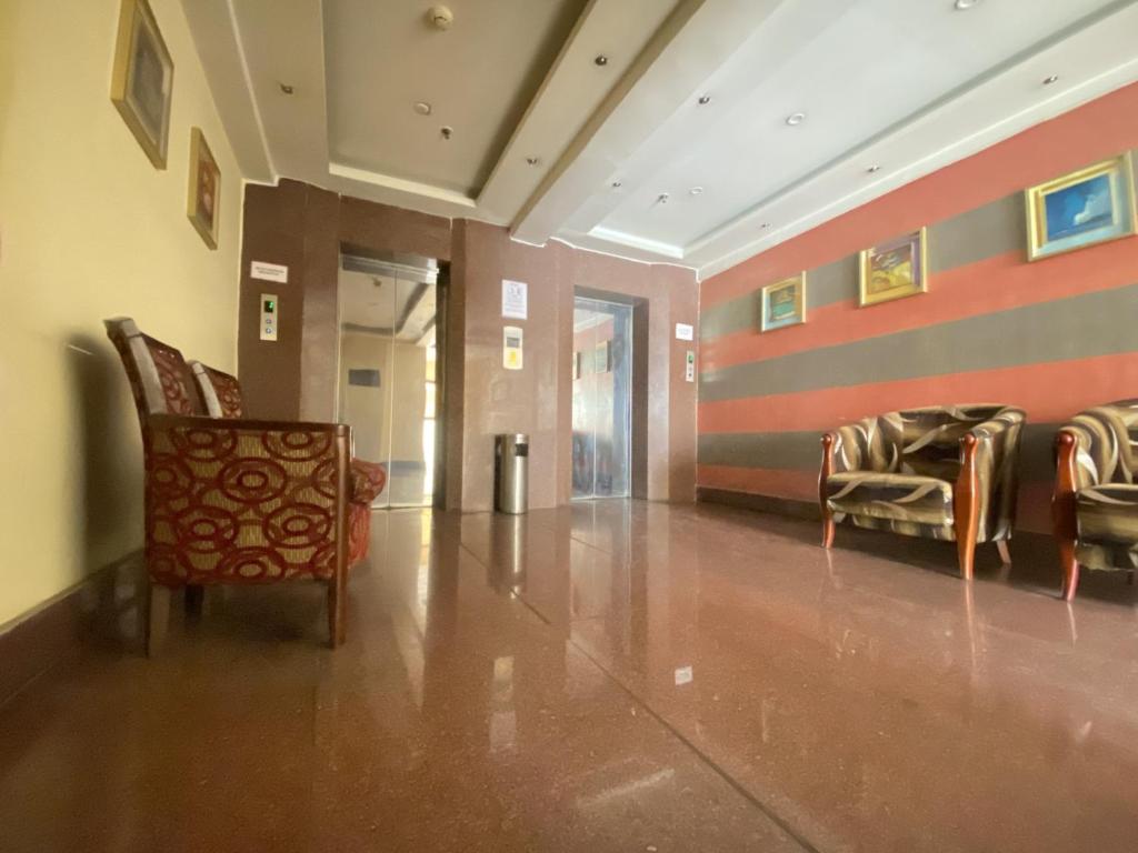 Posezení v ubytování Astoria Hotel