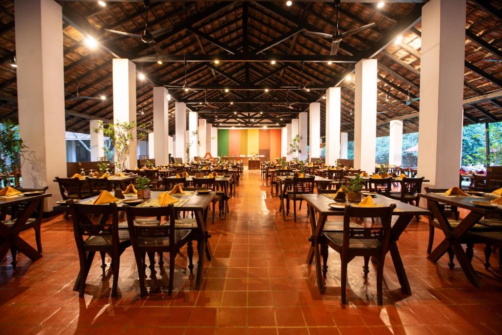 Restaurace v ubytování Sigiriya Village