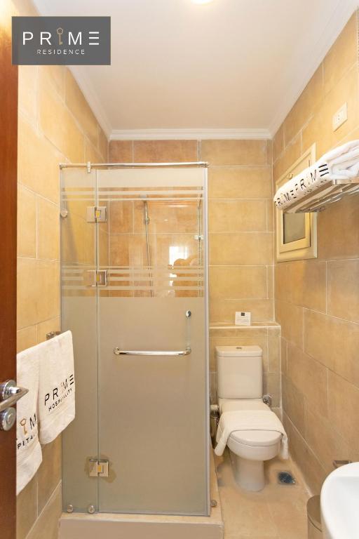 Koupelna v ubytování Prime Residence New Alamein