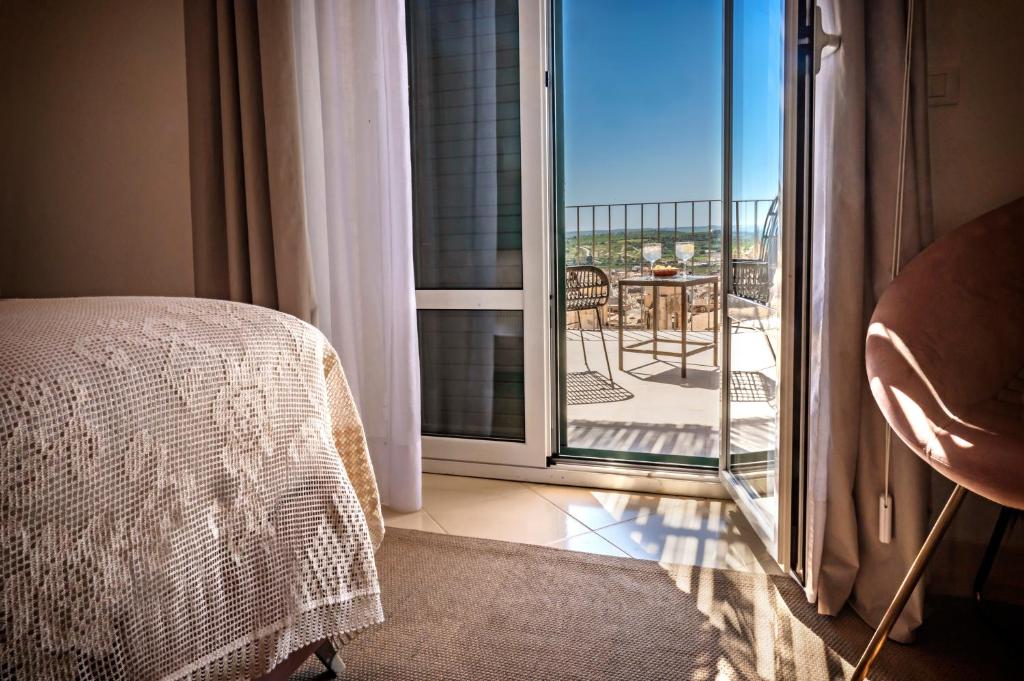 Balkón nebo terasa v ubytování Aria Rooms and Terrace
