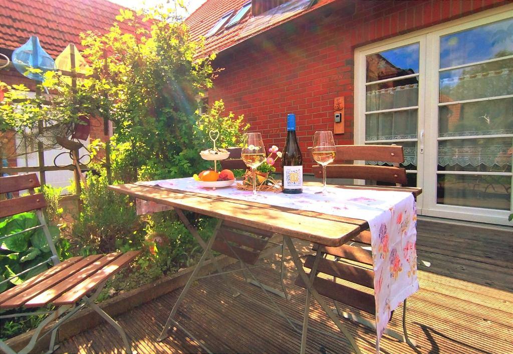 Zahrada ubytování Küstenliebe Gartenpension & Ferienwohnungen