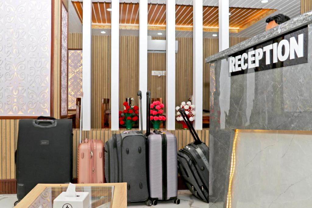 Vstupní hala nebo recepce v ubytování Hotel Lumbini Airport