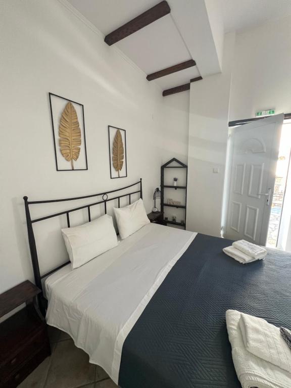 Postel nebo postele na pokoji v ubytování Xanthi Apartments