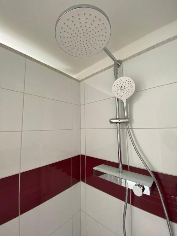 Łazienka w obiekcie Apartmány U Jeřábků