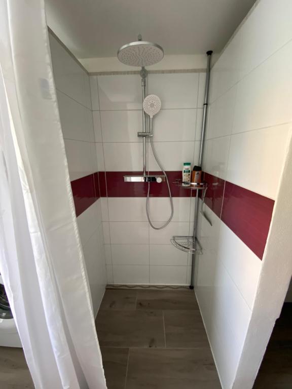 Łazienka w obiekcie Apartmány U Jeřábků