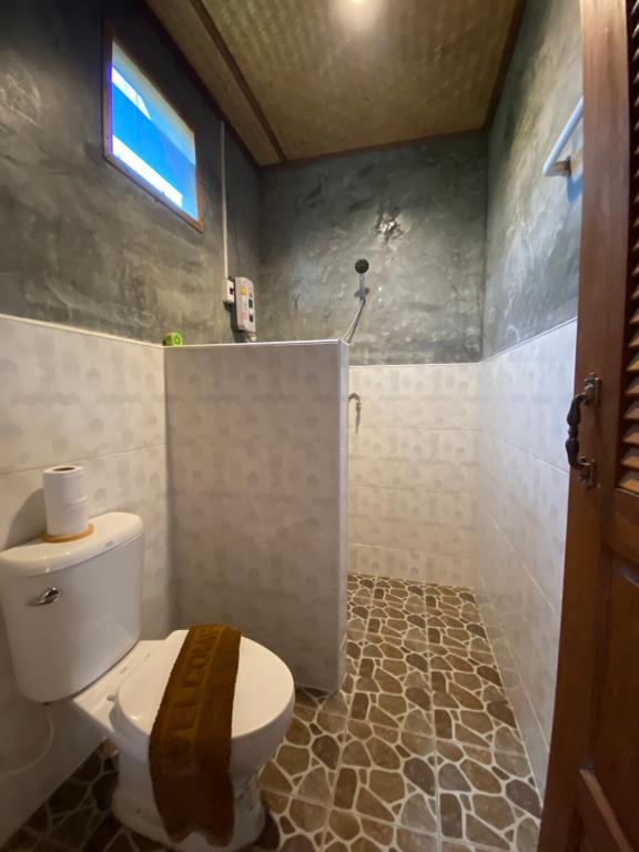 Koupelna v ubytování Pai Smilehouse