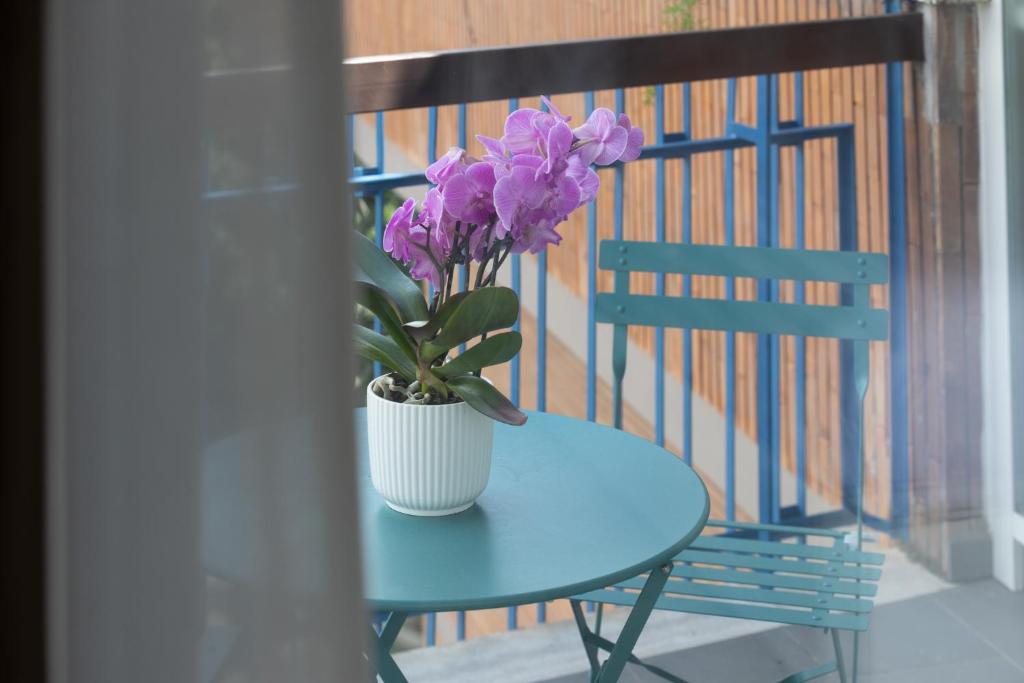 Balkon lub taras w obiekcie Zaccardi Roof Garden