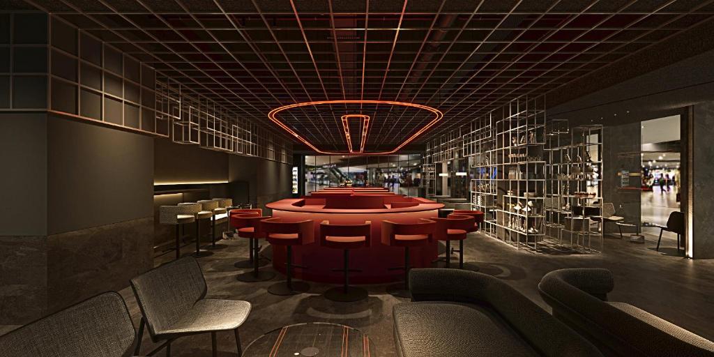 Posezení v ubytování CapsuleTransit MAX - Airport Hotel - Landside, Public Area - Gateway KLIA T2, Lvl 2M
