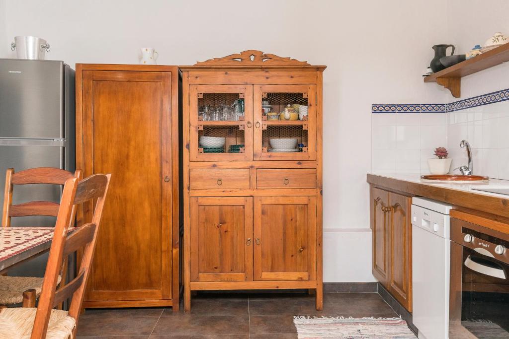 Kuchyňa alebo kuchynka v ubytovaní Casa Marina - Califa Casas Vejer