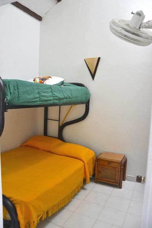 Postel nebo postele na pokoji v ubytování El Camino Los Lanceros