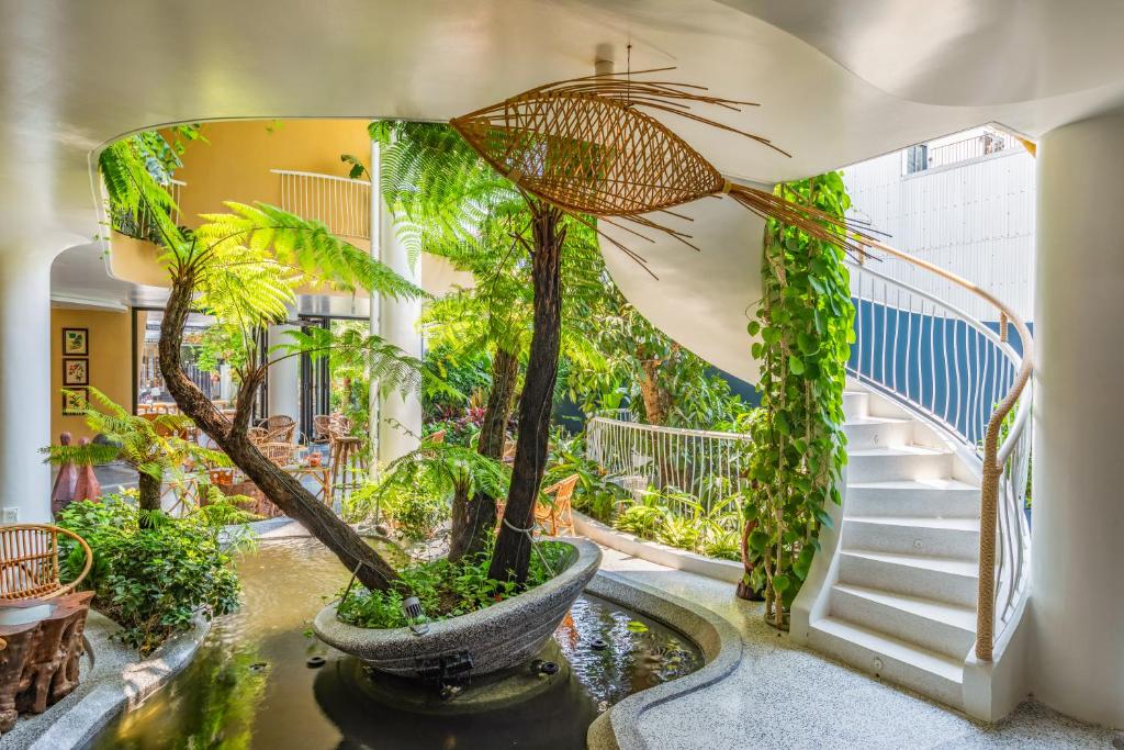 Vườn quanh Saha Casa Boutique Hotel Da Nang