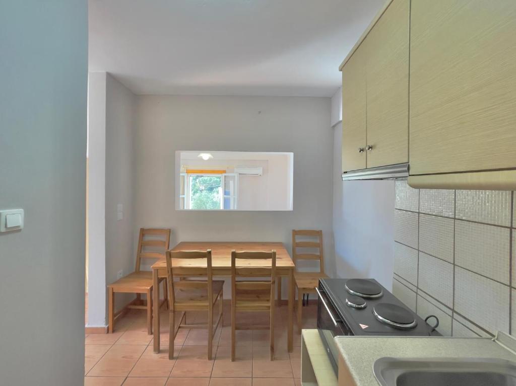 Kuchyň nebo kuchyňský kout v ubytování Porto Vista III