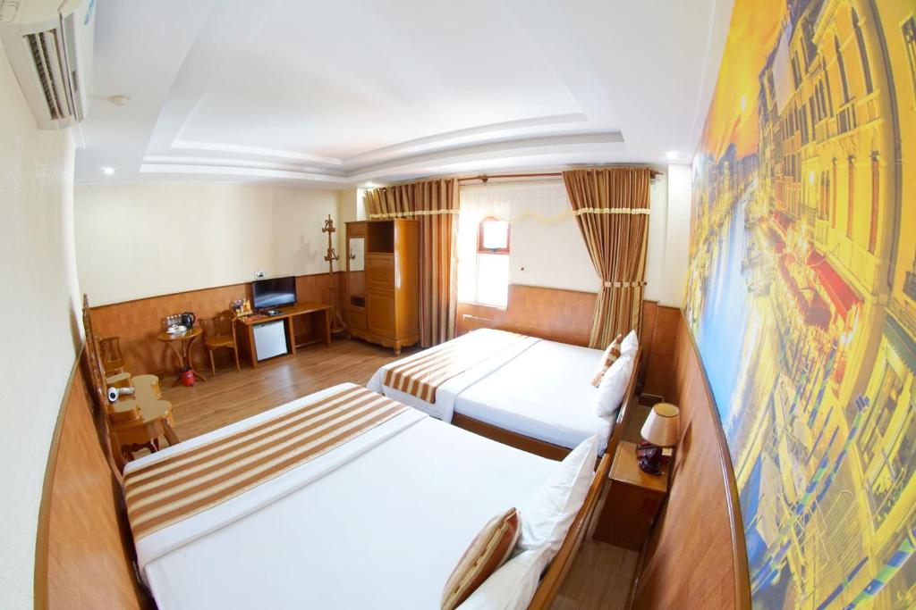 Kieu Anh Hotel Vung Tau - Viervoudige Kamer Met Bad