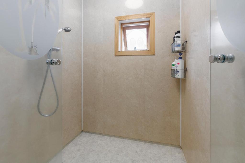 Koupelna v ubytování Cabin Úthlíð - Birta Rentals