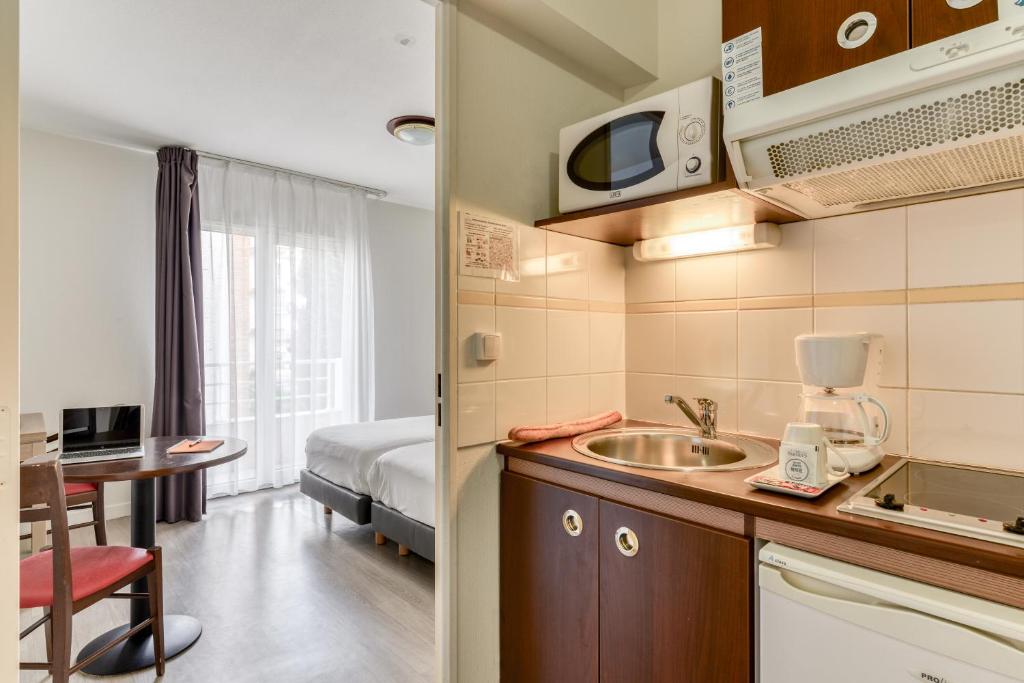 Zenitude Hôtel-Résidences Béziers Centre - 舒适双床单间公寓