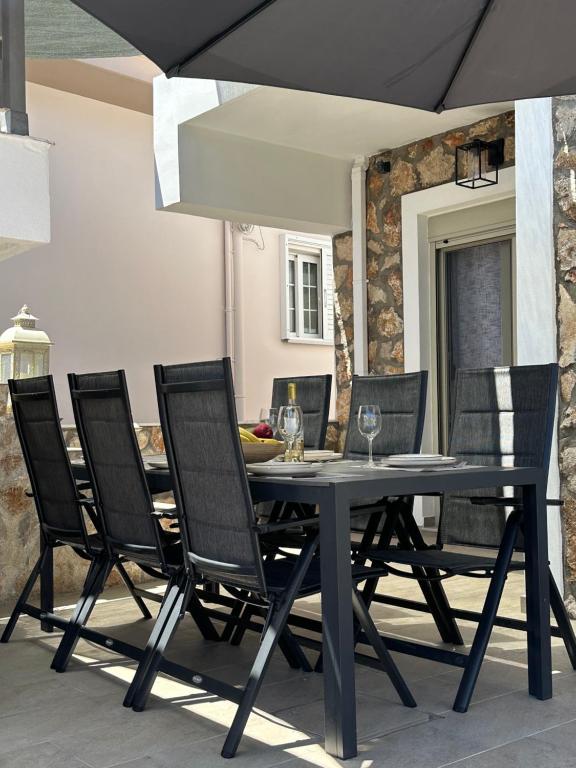 Patio lub wspólna przestrzeń na świeżym powietrzu w obiekcie Villa Massari