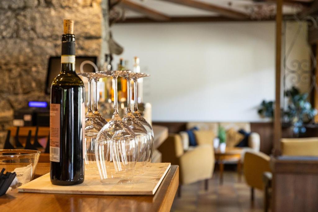 Nápoje v ubytování Hotel Cardo