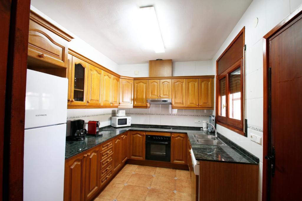 Kuchyň nebo kuchyňský kout v ubytování Villa Rustical 9